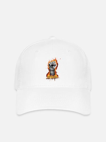MMA Kampfsport - Flexfit Cap - Weiß