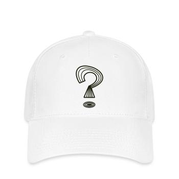 Fragezeichen von Cean - Flexfit Cap - Weiß - Vorne