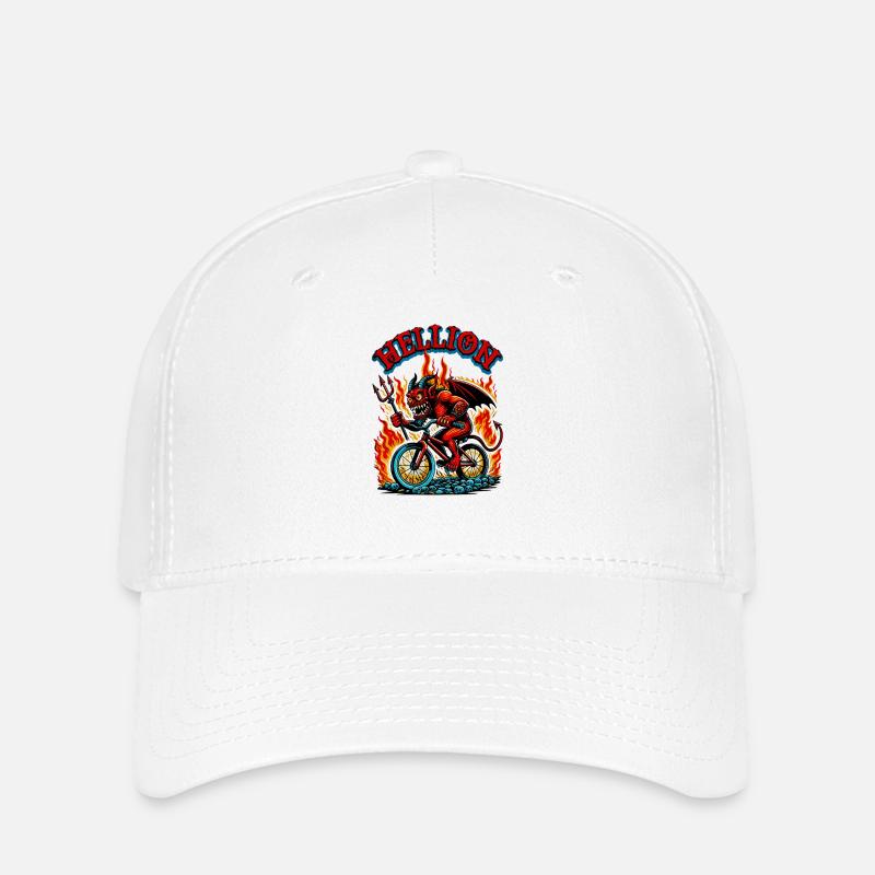 Hellion - Flexfit Cap - Weiß