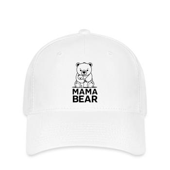 Mama bear - Flexfit Cap - white - Front