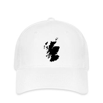 Scotland map - Flexfit Cap - white - Front