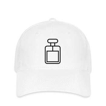 perfume bottle - Flexfit Cap - white - Front