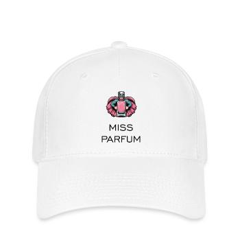 Miss Parfum - Super-héroïne - Casquette Flexfit - blanc - Devant