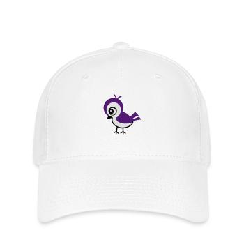 birdy - Casquette Flexfit - blanc - Devant