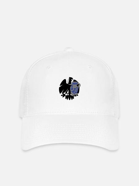 Adler & Bembel - Flexfit Cap - Weiß
