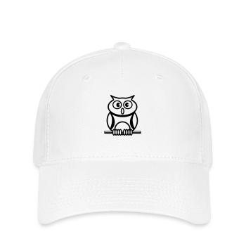 OWL - Flexfit Cap - white - Front