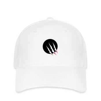krallen_02 - Flexfit Cap - Weiß - Vorne