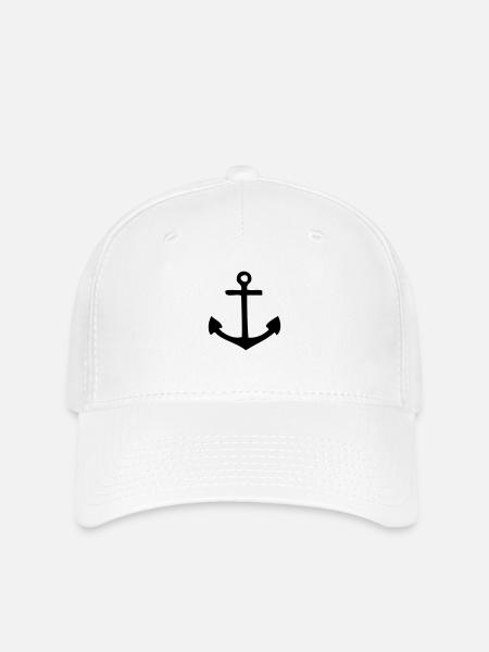 Anker - Flexfit Cap - Weiß