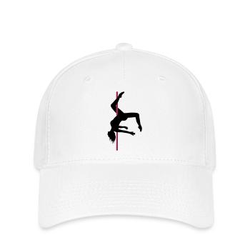 Poledance Scorpio - Flexfit Cap - Weiß - Vorne
