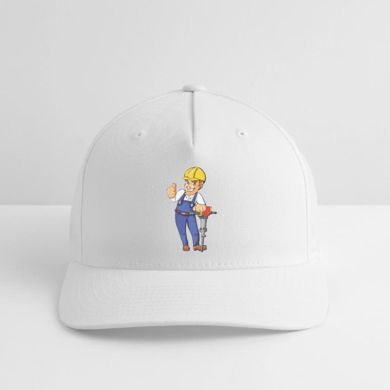 construction worker construction worker road construction2 Flexfit Cap