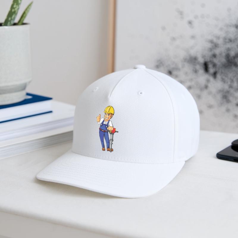 construction worker construction worker road construction2 Flexfit Cap