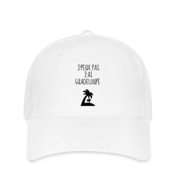Guadeloupe 971 Guadeloupéen Guadeloupéenne Gwada - Flexfit Cap - white - Front