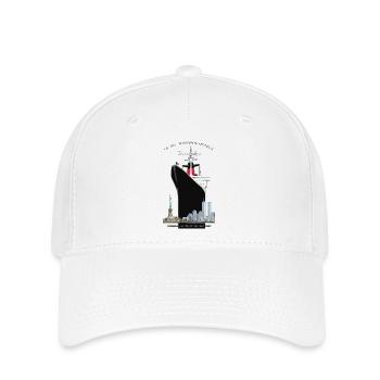 LINER FRANCE NEW YORK Louis RUNEMBERG © Adagp - Flexfit Cap - white - Front