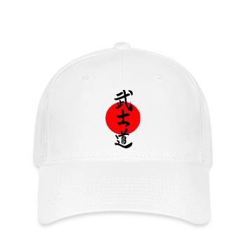 Bushido Kanji - Casquette Flexfit - blanc - Devant