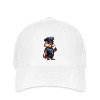 Groundhog Policewoman - Flexfit Cap - white - Front