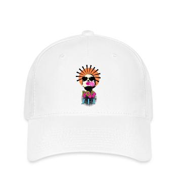 Pop Art Woman - Flexfit Cap - white - Front