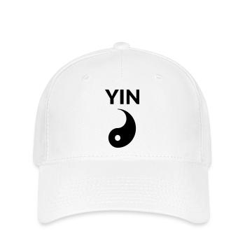 Símbolo Yin Yang Parejas Pareja Mira Pareja Carnaval Pareja - Gorra Flexfit - blanco - delante