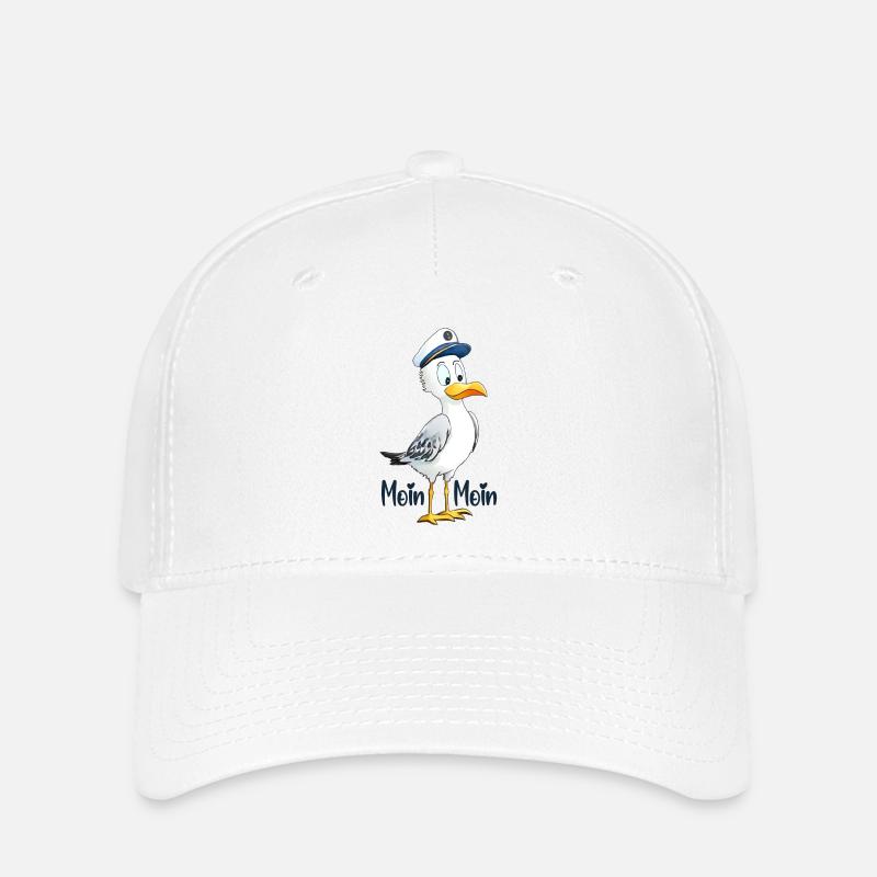 Moin Moin - Casquette Flexfit - blanc