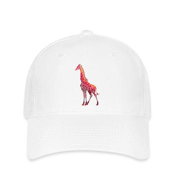 Art de la girafe - Casquette Flexfit - blanc - Devant