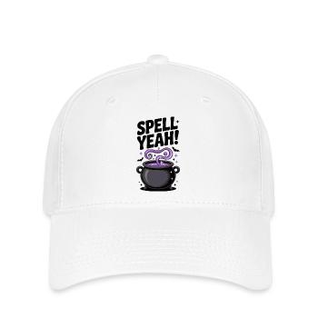 Spell Yeah! - Flexfit Cap - white - Front