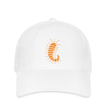 mille-pattes - Casquette Flexfit - blanc - Devant
