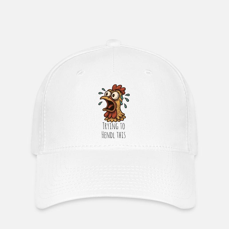 Trying to Hendl this saying - Flexfit Cap - white