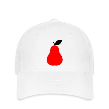 Fruit de la poire - Casquette Flexfit - blanc - Devant