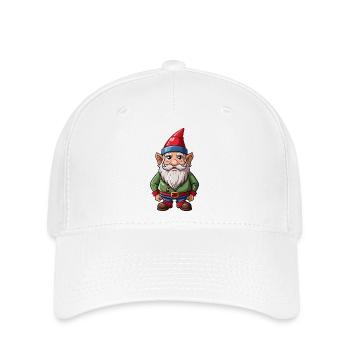Gnome - Flexfit Cap - Weiß - Vorne