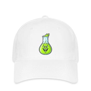 Grinning Green Potion - Flexfit Cap - white - Front