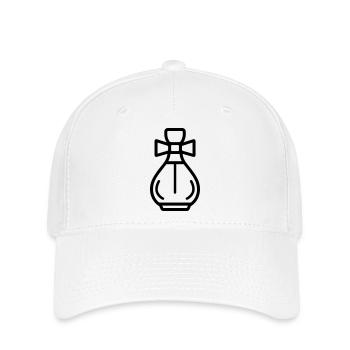 perfume bottle - Flexfit Cap - white - Front