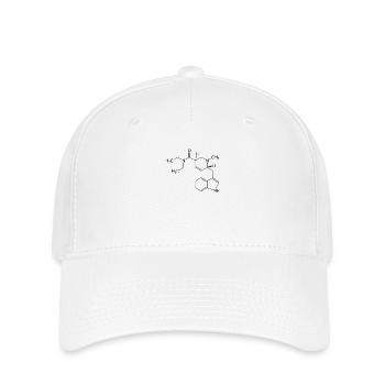 LSD molecule - Flexfit Cap - white - Front