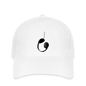 headphones - Flexfit Cap - white - Front