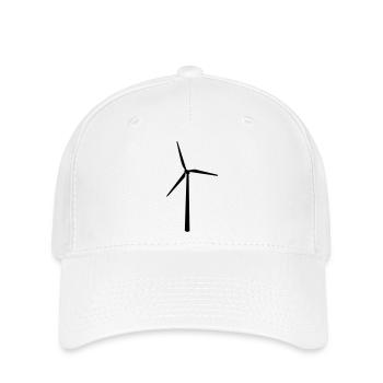 Grün Energie - Flexfit Cap - Weiß - Vorne