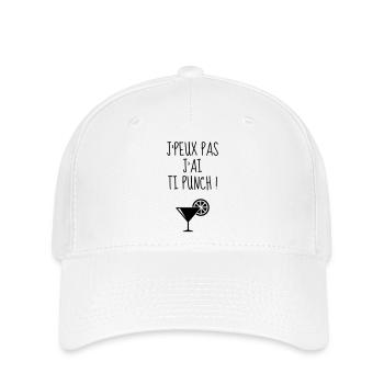 Guadeloupe 971 Guadeloupéen Guadeloupéenne Gwada - Flexfit Cap - white - Front
