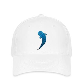 Walhai - Flexfit Cap - Weiß - Vorne