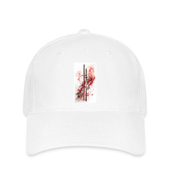 Katanas mystiques - Casquette Flexfit - blanc - Devant