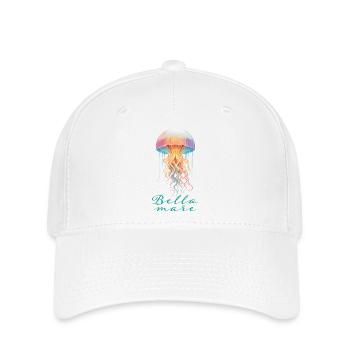 Jument Bella - Casquette Flexfit - blanc - Devant