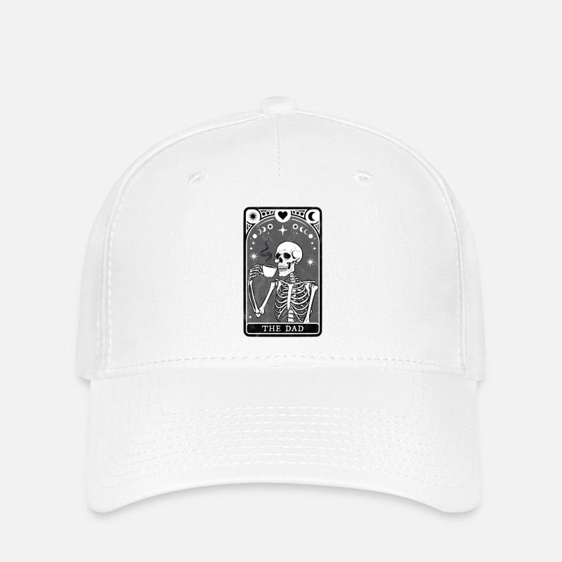 Tarot Der Vater - Flexfit Cap - Weiß