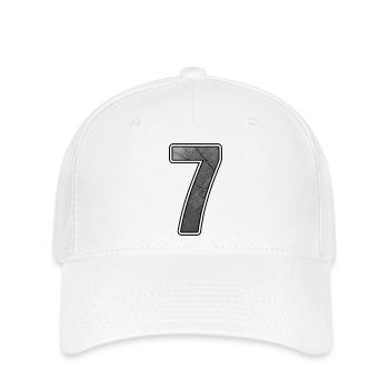Rusty Sieving Metal Texture - Flexfit Cap - white - Front