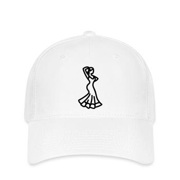 flamenco - Casquette Flexfit - blanc - Devant