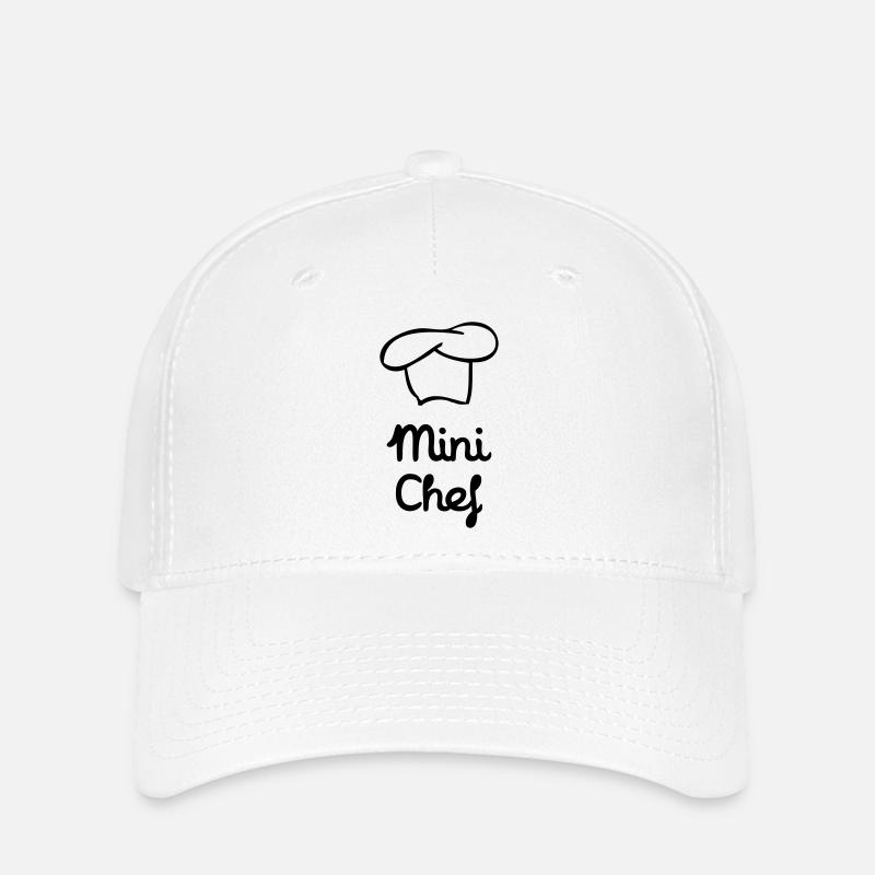 Little chef - kitchen - child - Flexfit Cap - white