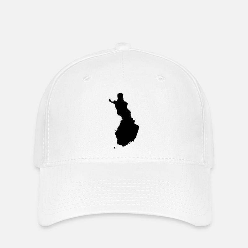 Finland - Flexfit Cap - white