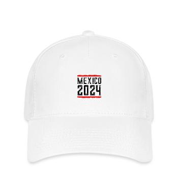 Mexico 2024 - Flexfit Cap - white - Front