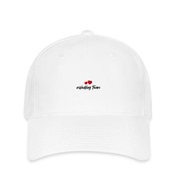 Wedding Team Heart - Flexfit Cap - white - Front