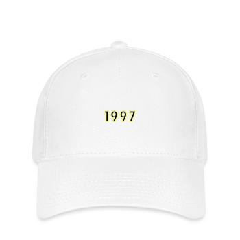 1997 Jahr Geburtstag - Flexfit Cap - Weiß - Vorne