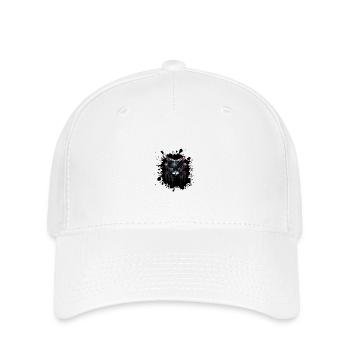 Cat Portrait Portrait - Flexfit Cap - white - Front