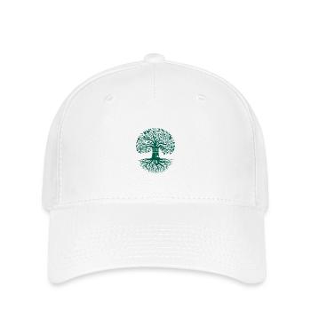 Roots of Scouting - Casquette Flexfit - blanc - Devant