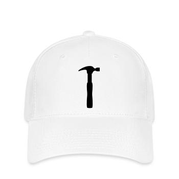 Hammer - Flexfit Cap - Weiß - Vorne