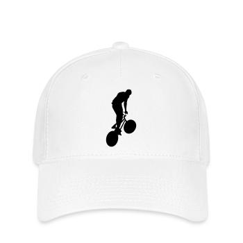 Vélo BMX - Casquette Flexfit - blanc - Devant
