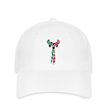 Pfadfinder Schal - Flexfit Cap - Weiß - Vorne